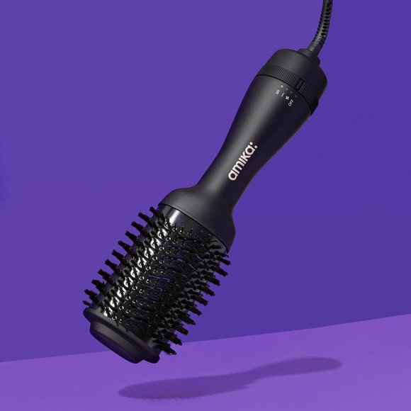 Amika  Hair Blow Dry Brush 2-in-1 Hair Styling Tool - Picture 1 of 4